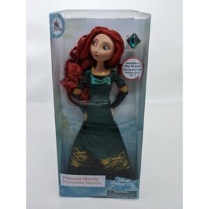 Disney Store Classic Merida Doll with Ring 12” Brave